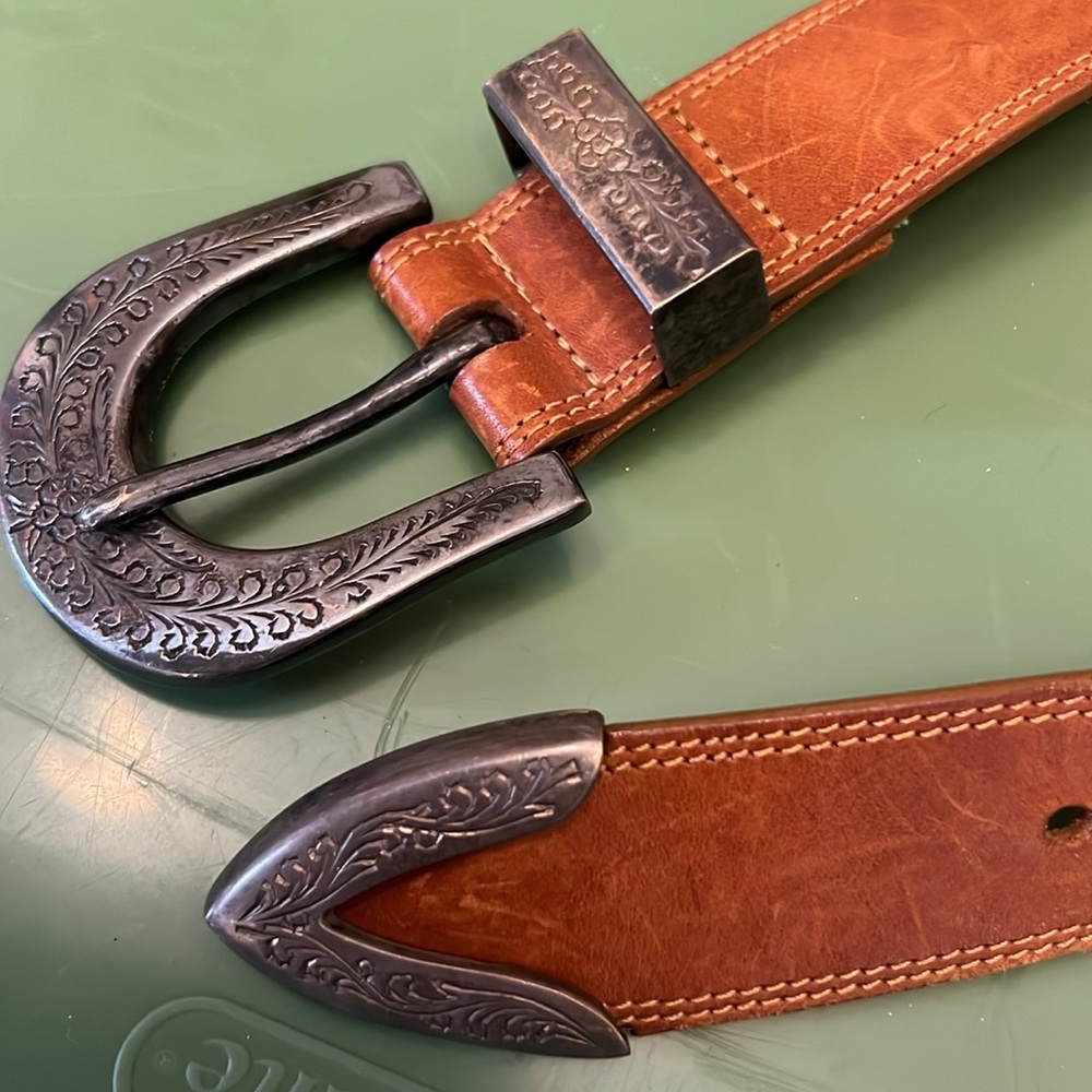 Western Genuine Leather Belt Guess By George’s Marciano Size S for women’s - Picture 3 of 6